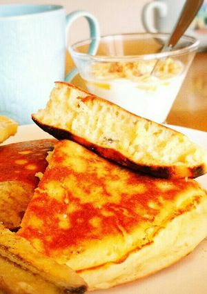 ほんまにﾄﾛﾌﾜ♡大好きバナナパンケーキ-レシピのメイン写真
