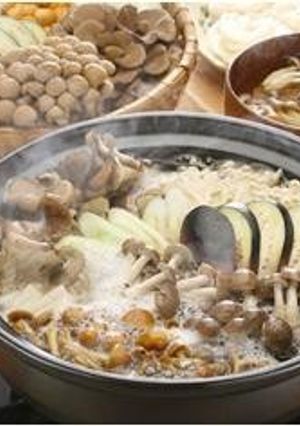 山の幸ぶっかけ鍋-レシピのメイン写真
