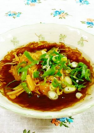 簡単おつまみ☆なめたけもずく♪-レシピのメイン写真