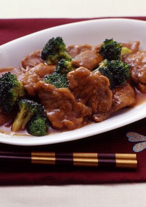牛肉とブロッコリーのオイスターソース炒め-レシピのメイン写真