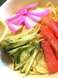 ごま風味冷やし中華-レシピのメイン写真