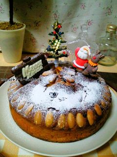 ダンディークリスマスケーキ-レシピのメイン写真