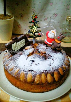 ダンディークリスマスケーキ-レシピのメイン写真