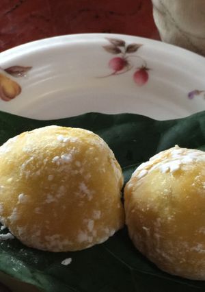 カボチヤの大福-レシピのメイン写真