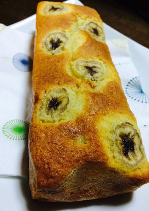 バナナのふわふわパウンドケーキ-レシピのメイン写真