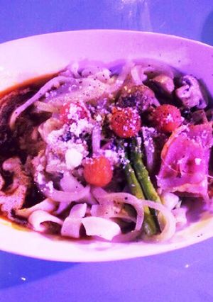 HBカフェのカレーきしめん風-レシピのメイン写真