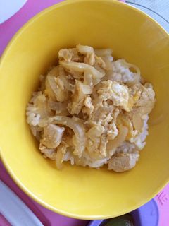 ランチに親子丼-レシピのメイン写真