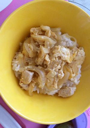 ランチに親子丼-レシピのメイン写真