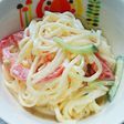 そうめんサラダ