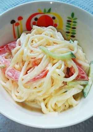 そうめんサラダ-レシピのメイン写真
