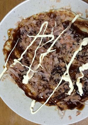ホンビノス貝のお好み焼き-レシピのメイン写真