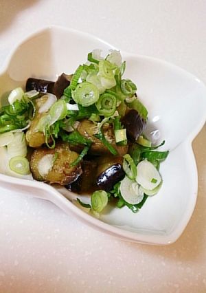簡単！なすのレンジ蒸し-レシピのメイン写真