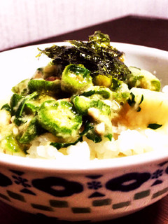 ネバッネバ 栄養満点丼-レシピのメイン写真