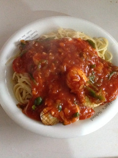 エリンギのチリソースパスタ-レシピのメイン写真