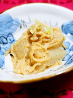 ゴマ味噌えのき大根♪-レシピのメイン写真