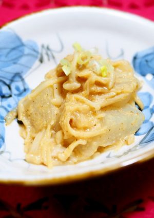 ゴマ味噌えのき大根♪-レシピのメイン写真