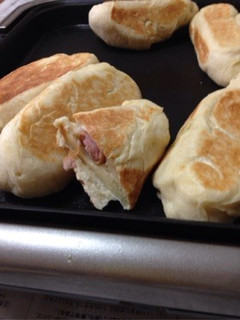 ホットプレートでホットドッグ〜-レシピのメイン写真