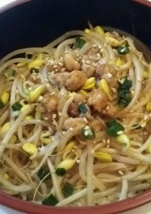 麻婆もやし丼-レシピのメイン写真