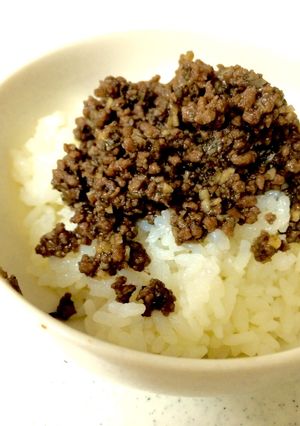 禁断のガッツリ系肉そぼろ-レシピのメイン写真