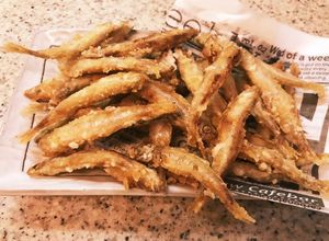 超簡単とってもおいしい☆わかさぎの唐揚げ-レシピのメイン写真