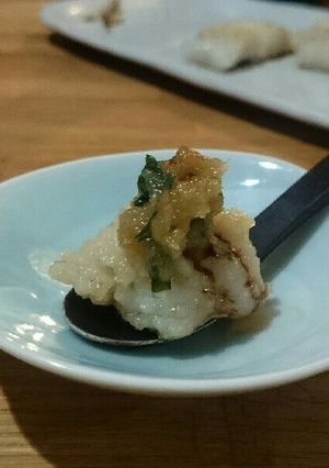 かんたん!ハモのソテーおろし玉ねぎソース-レシピのメイン写真