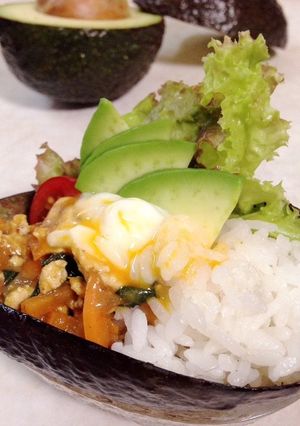 ソイドライカレーアボカドココット-レシピのメイン写真