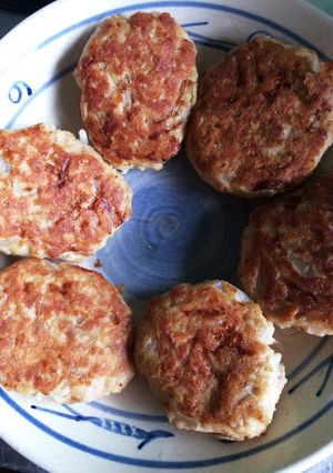 簡単節約もやしハンバーグ☆お弁当に☆-レシピのメイン写真
