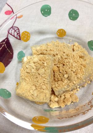 乳酸菌入りきな粉をまぶした　わらび餅-レシピのメイン写真