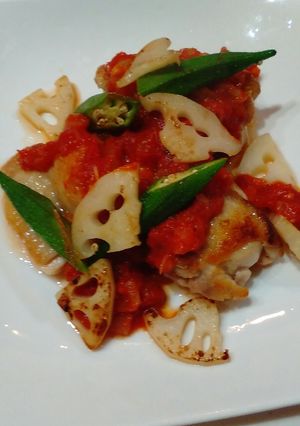 華麗なる鶏ももソテー-レシピのメイン写真