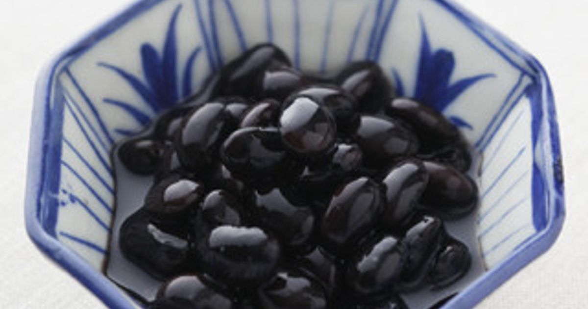 黒大豆「黒千石」の甘煮 by ここ左衛門 【クックパッド】 簡単おいしい