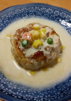 はんぺんつくねの豆乳味噌ソース-レシピのメイン写真