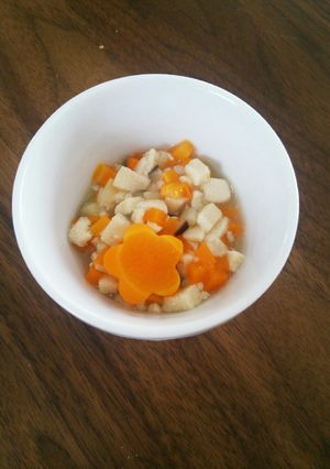 離乳食中期～高野豆腐の煮物-レシピのメイン写真