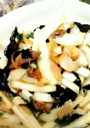 簡単!長芋とあじのサクサク丼⭐⭐-レシピのメイン写真