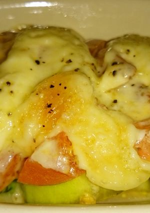 トマトとズッキーニのマヨ焼き-レシピのメイン写真