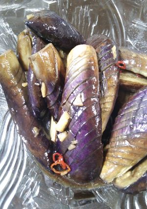 中華風♪茄子のサッパリ焼き浸し-レシピのメイン写真