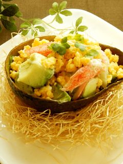 簡単!かわいい♡アボガドサラダのココット-レシピのメイン写真