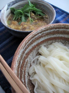 親子丼風ざるうどん-レシピのメイン写真