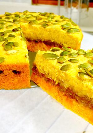 トウモロコシと人参でお野菜ケーキ-レシピのメイン写真