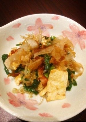 簡単＊豆腐ちゃんぷるー＊美味-レシピのメイン写真