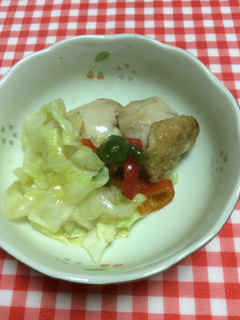 麺つゆで! ガリバタキャベツ-レシピのメイン写真