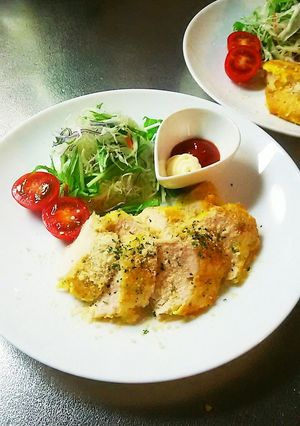 しっとり♪やわらか♪ささみのピカタ-レシピのメイン写真
