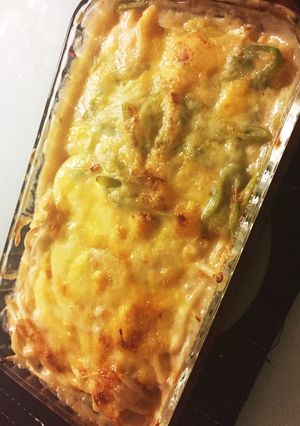 簡単早安☆インスタントラーメングラタン-レシピのメイン写真