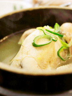 鶏味塩 de 参鶏湯(サムゲタン)-レシピのメイン写真