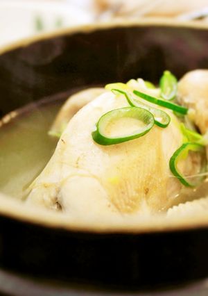 鶏味塩 de 参鶏湯(サムゲタン)-レシピのメイン写真