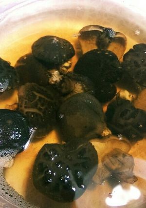 簡単！干し椎茸の戻し方♪電子レンジで！-レシピのメイン写真