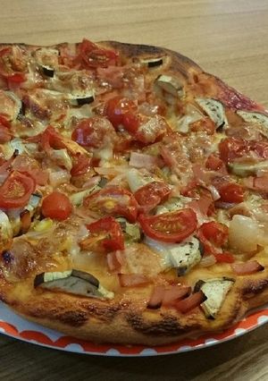 ゴパンのピザ生地でおうちピザ☆トマト編♪-レシピのメイン写真