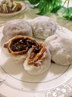 生チョコ入り❀ドライいちじく大福❀-レシピのメイン写真