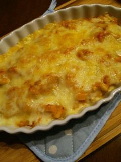 バターナッツ!ミート南瓜チーズ焼き♪-レシピのメイン写真