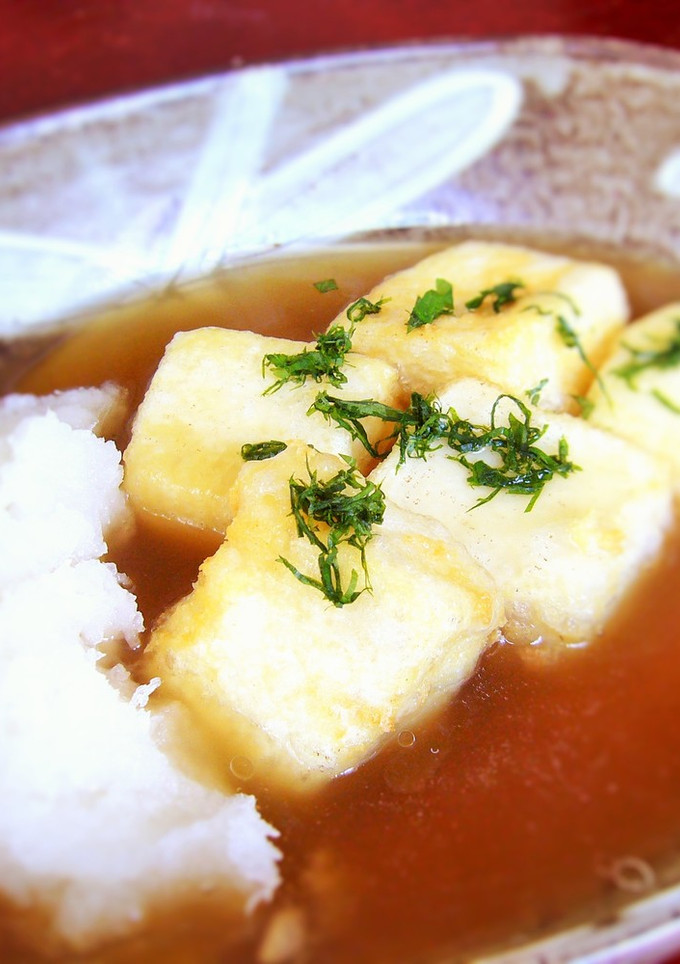簡単☆厚揚げの雪見揚げ出し豆腐-レシピのメイン写真