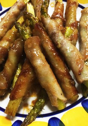 夕食・お弁当のおかずに！アスパラ肉巻き☆-レシピのメイン写真